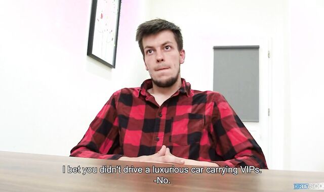 BigStr- After The Conversation, His Future Boss Wants To See How Uber-Ultra-Cute His Bod Is & How Immense Is His Jizz-Shotgun