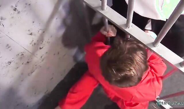 Femboy Gives It Up To Jail Guard