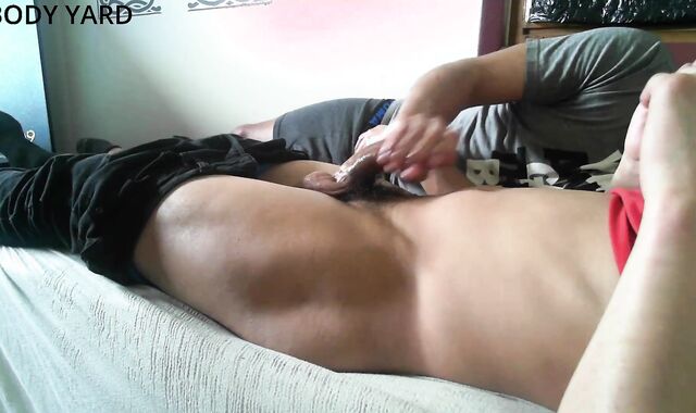 Hetero Acquaintance Nutsack All Over Himself