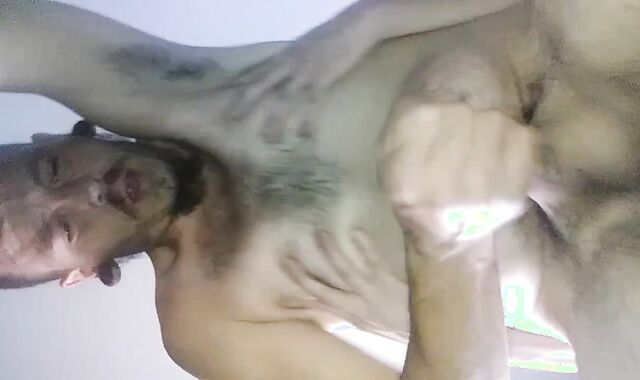 three of trio Phat uncircumcised nude rod breed my muff deep