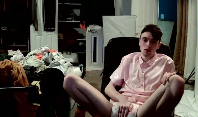 Twimk Caught in Sissy Nappy by Schoolteacher