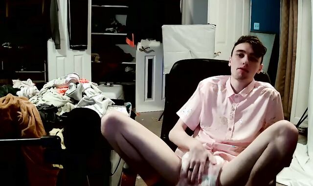 Twimk Caught in Sissy Nappy by Schoolteacher