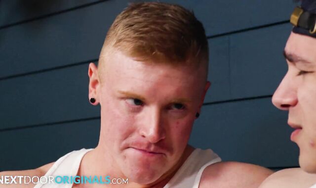 Hairy Man Roommates Contest For Jock By Boning Him Together - Jayden Marcos - NextDoorStudios