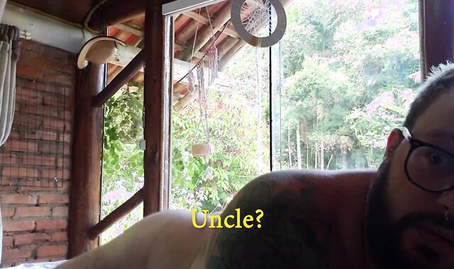 Having bang-out at family home with them at home. We try to make as tiny' noise as possible.