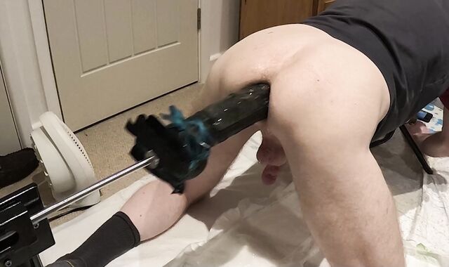 fattest fake-hard-on Stuffed Rock-Hard And Quick After wang Pumping - boink Machine