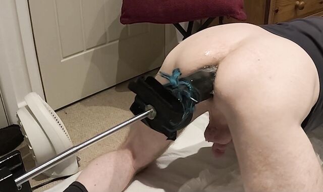 fattest fake-hard-on Stuffed Rock-Hard And Quick After wang Pumping - boink Machine