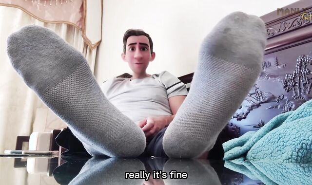 Chubby grizzly POINT OF GLANCE palm-job flick