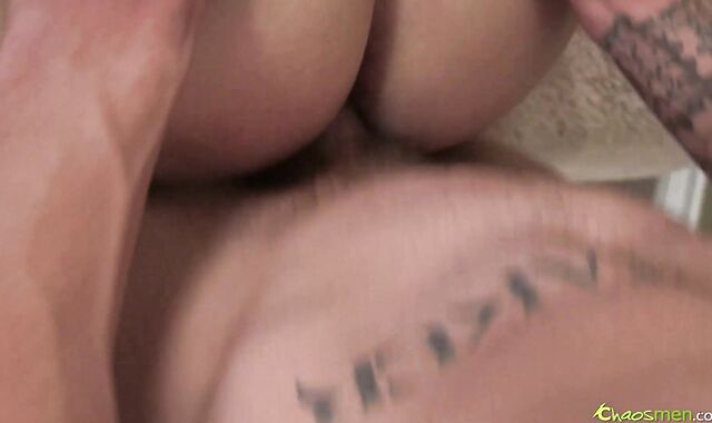 ChaosMen.com: European silver-light-haired hair Troy raw butt munching