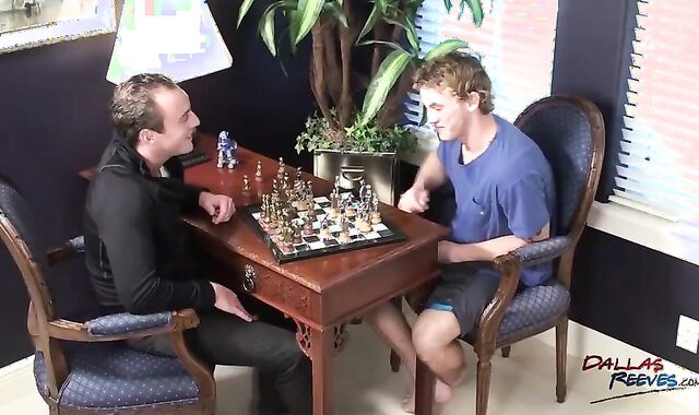 Chess Game Idiot Gives Up His dark-skinned-eye