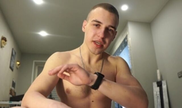 Subordination Teaching crushing scrotum PINK CIGAR BALL TORMENT