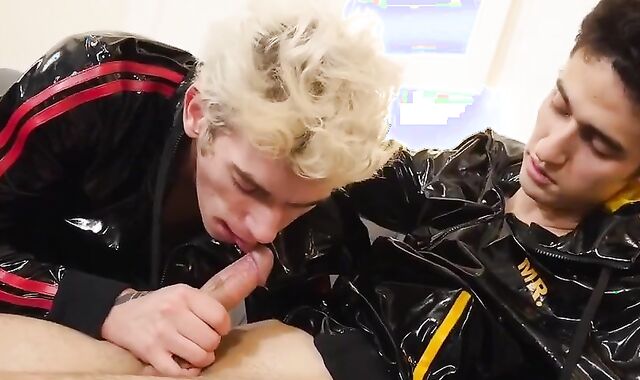 2 teenagers In Action-827