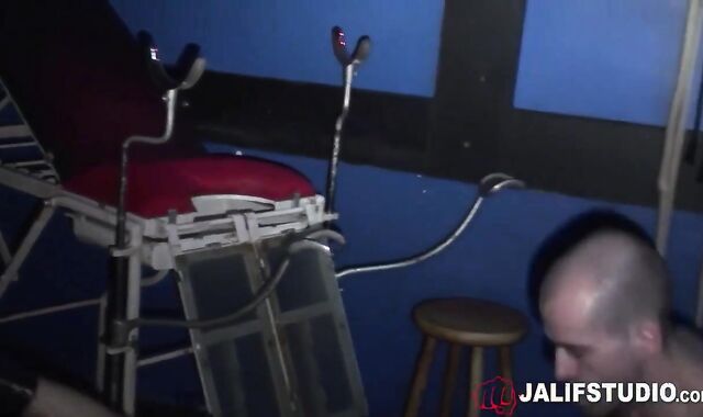 JalifStudio: Deutsch Pedro tugging uncut fellow manstick