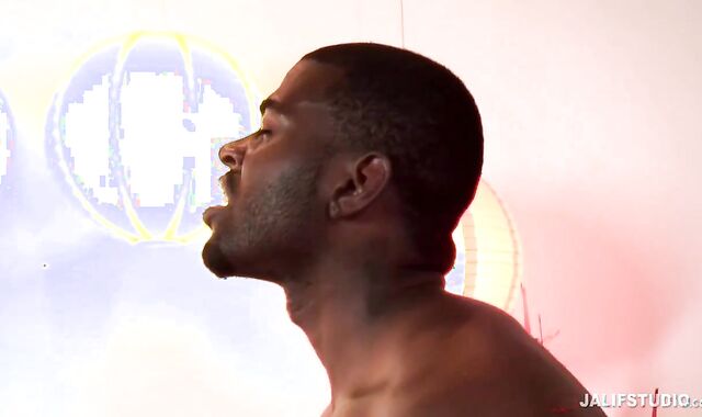 JalifStudio - Dark-Hued spear Jack Spade bi-racial boink