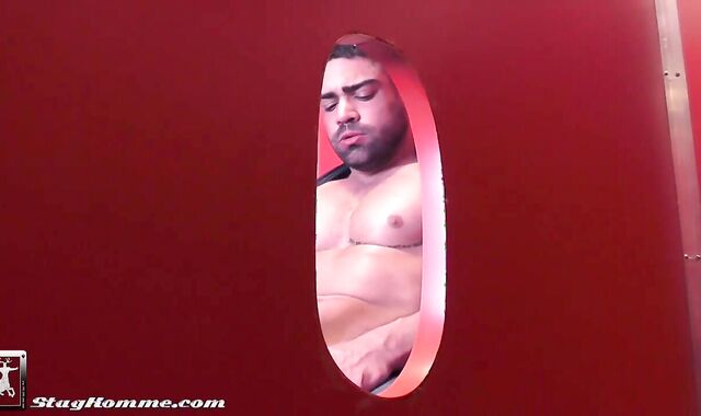 StagHomme: Mexican Damien Crosse gloryhole
