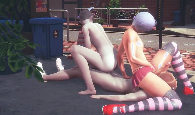 Yaoi Femboy - Seth Femboy three-way And cook tugging