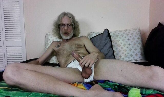 JerkinDad14 - Stoopid stiffy Gooner Father Masturbates enormous Slippery ramrod lingerie Getting Off Goon Bate Sesh