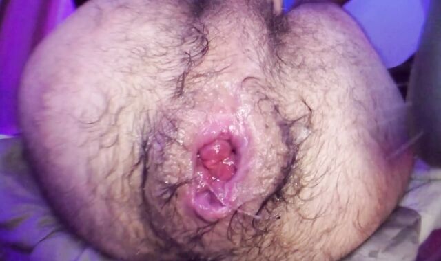 fuck-hole Destroying And Muddy Ass Inside-Out In Fisheye Close-Up