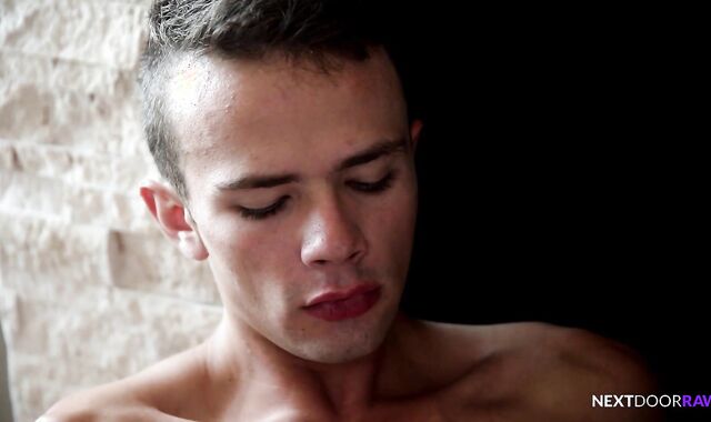 FunsizeBoys: Lustful college twink rock-stiff breeding in the street