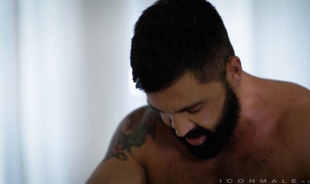 Icon Male: Yam-Sized dark-hued stiffy Dominic Pacifico culo finger-drilling