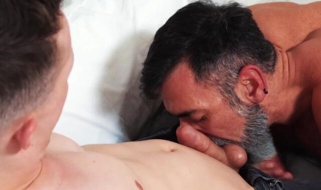 FamilyDick.com: Grant Ducati alongside Lawson James