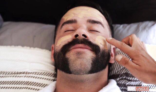 Youngster Trade - Hairy Man Torres among Alex Montenegro massage