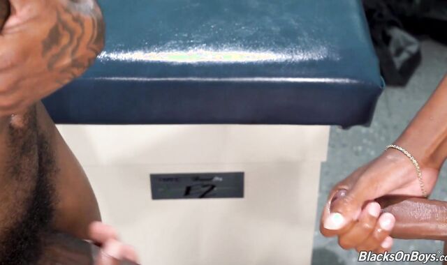 BlacksOnBoys - Nurse Ray drilled by Michael