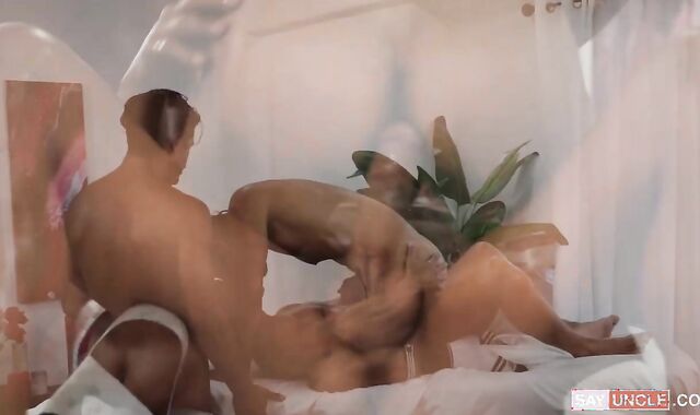 Family Pecker: Pretty Zac Snow with Jax Thirio lubricated ass ripped up