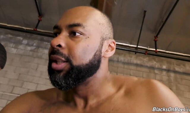 BlacksOnBoys: Riley Mitchel compete in the gym