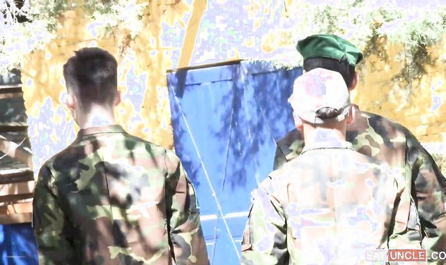 MilitaryDick: Nathan Gulit , Glenn Hut with Joris Leonard