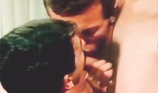 VINTAGE 80s three dude LOVEMAKING