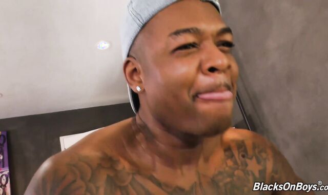 BlacksOnBoys - Very supah-molten Ray & Cali double intrusion bang-out tape