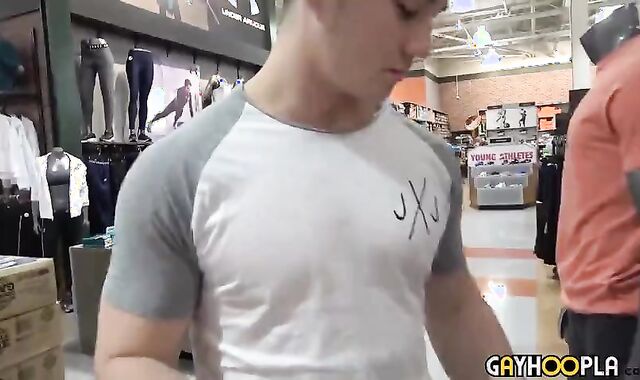 queer World MMA Cage Fighter Alex Weber Masturbates salami