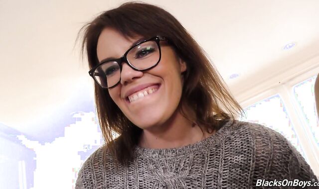 BlacksOnBoys: Alex slurps HUGE DARK-HUED STIFFY