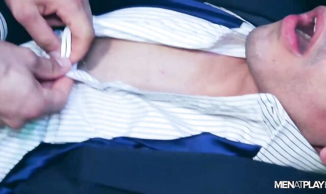 MenatPlay: Muscular Master Peter getting facial cumshot cum shot pornography