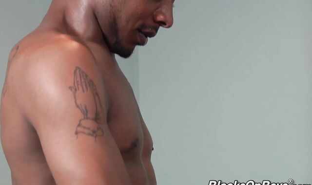 BlacksOnBoys: Grubby Landon boned by phat dark-hued pinkish cigar man