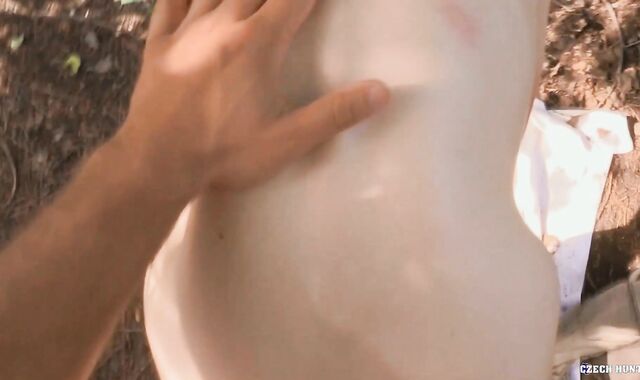 CzechHunter.com: Wanking amongst Czech stud first-timer Hunter