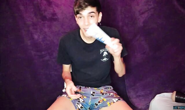 LustForBoys.com: Young yam-sized spunk-shotgun Henry Evans fuck-fest playthings