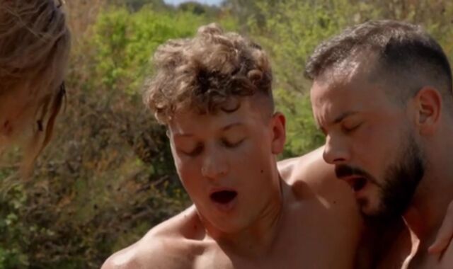 GodsOfMen.com - Dean Youthful among muscled Malik Delgaty jizz shot