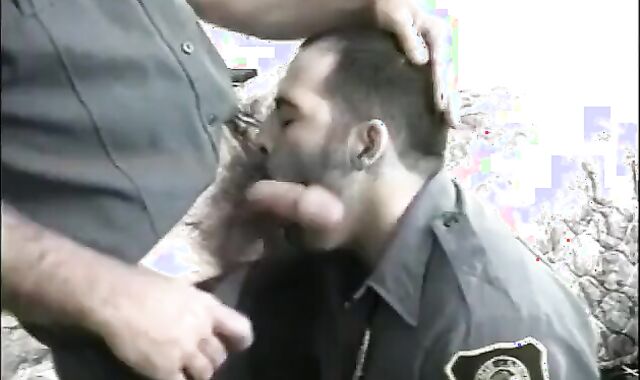 Latino Cop devour Some ass