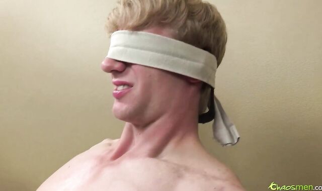 ChaosMen.com - Pierced fur covered european blondie haired edging