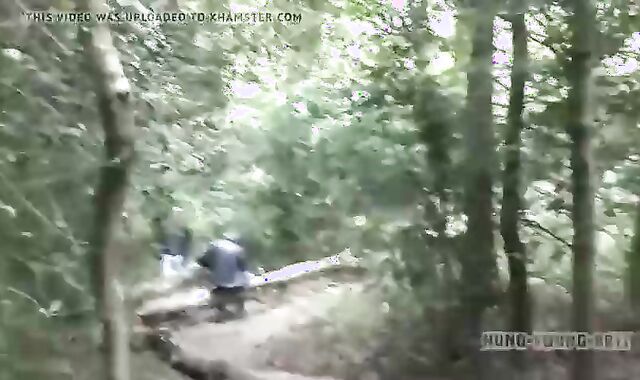 Three trampy boyz Have Plumb-Out In The Woods