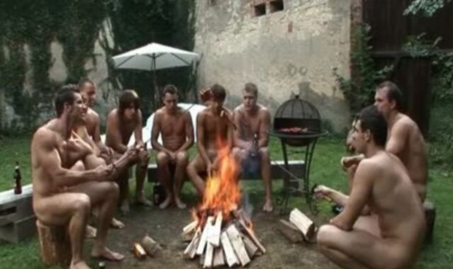 wank off In The Woods 2011 Part trio fap off Party