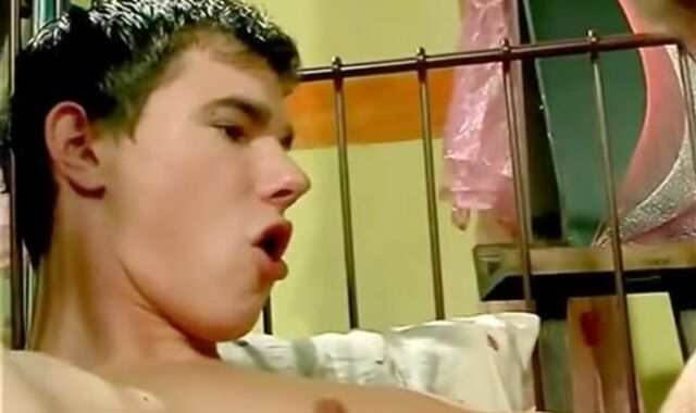 handsome nubile Red sofa tear up-a-thon