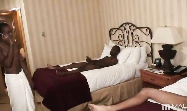 darksome man Turned gay By two darksome allies