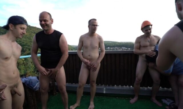 ClubBangBoys - Wanking amongst fag