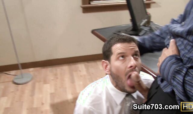 Men Rock Firm at Work - Clay Towers porked by Johnny Donavan