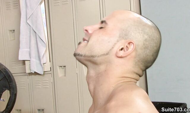 Red-Hot Jocks Cute Jizz-Shotguns: AL Carter kissing each other