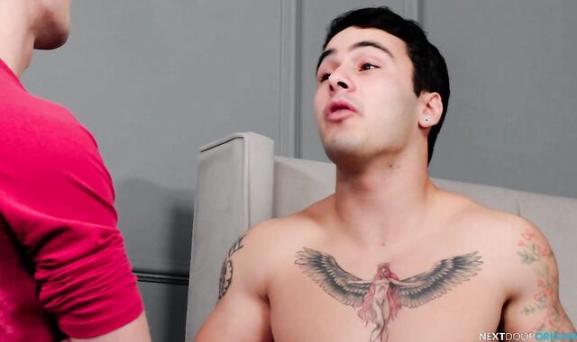 NextDoorStudios: Danny Parker sensual kissing