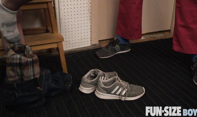 FunsizeBoys: Tall Enormous Ryan janitor breeding porn