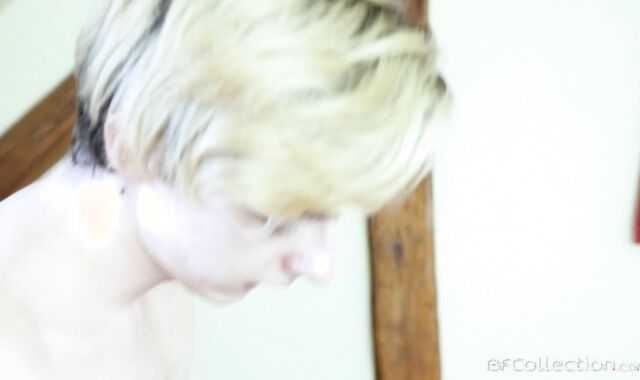 BoyFun: Hairless Jack feet gobbling in the bed